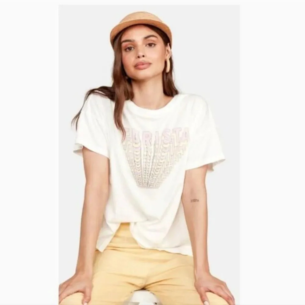 NWOT MATE The Label 'Turista' Max Boxy Crew